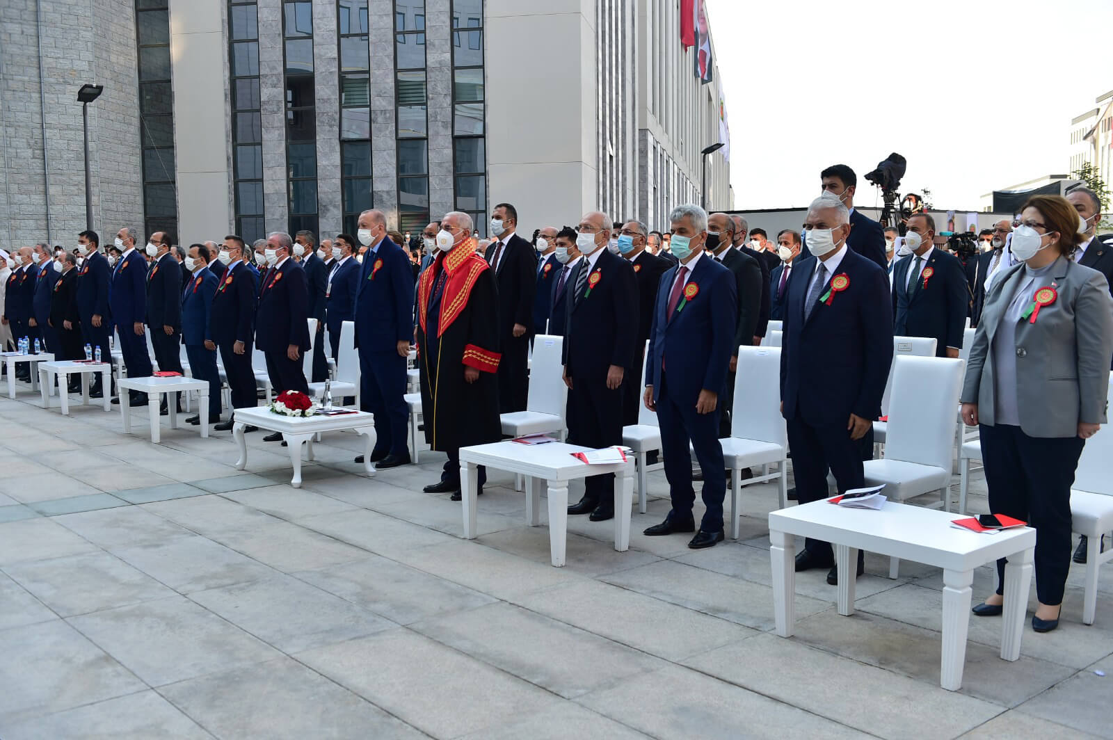 2021-2022 Adli Yıl Açılış Töreni ve Yargıtay Yeni Hizmet Binası Açılışı Töreni Yapıldı